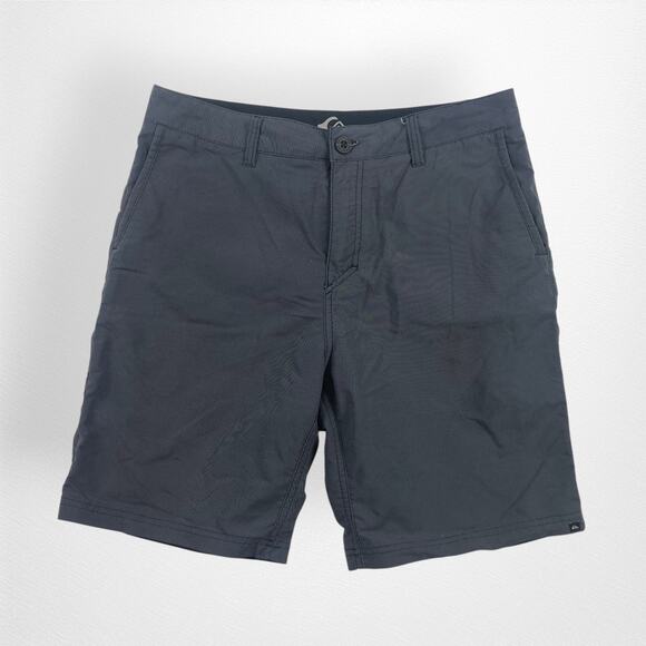 Quiksilver Amphibians Men's Navy Outdoor Casual Performance Shorts Waist 32‎ - Picture 1 of 8